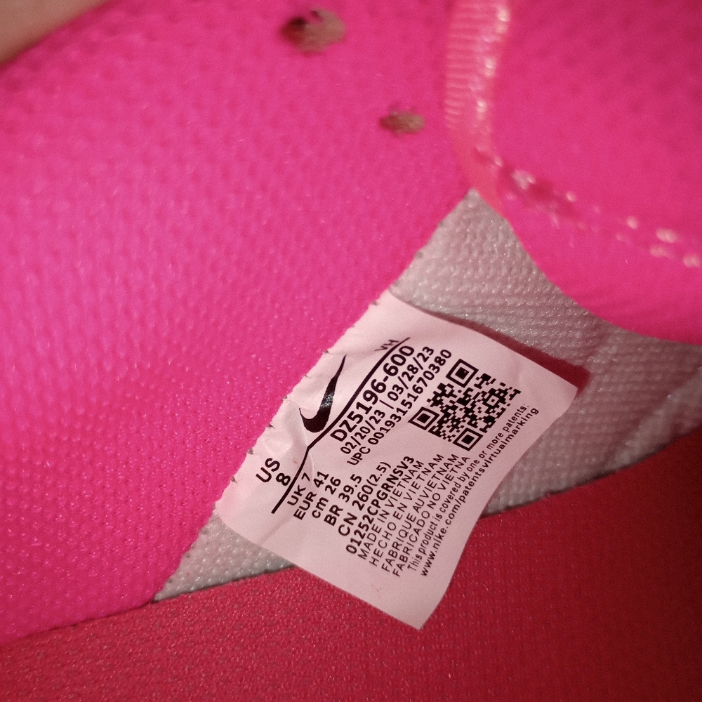 New Nike Dunk Low Hyper Pink Womens size 8 - Picture 12 of 12